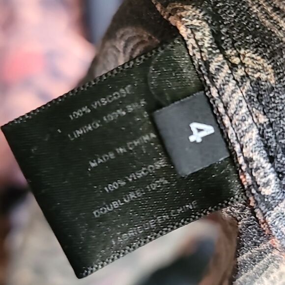 PROENZA SCHOULER PAISLEY PRINT GEORGETTE WRAP TOP - Picture 11 of 13